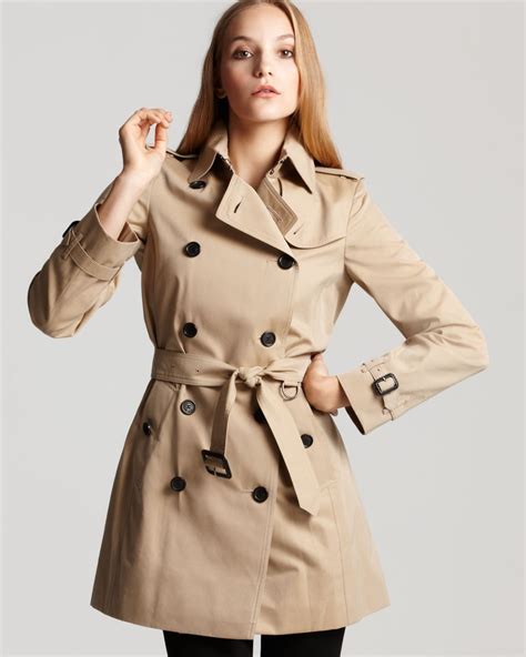 womens burberry trench coats